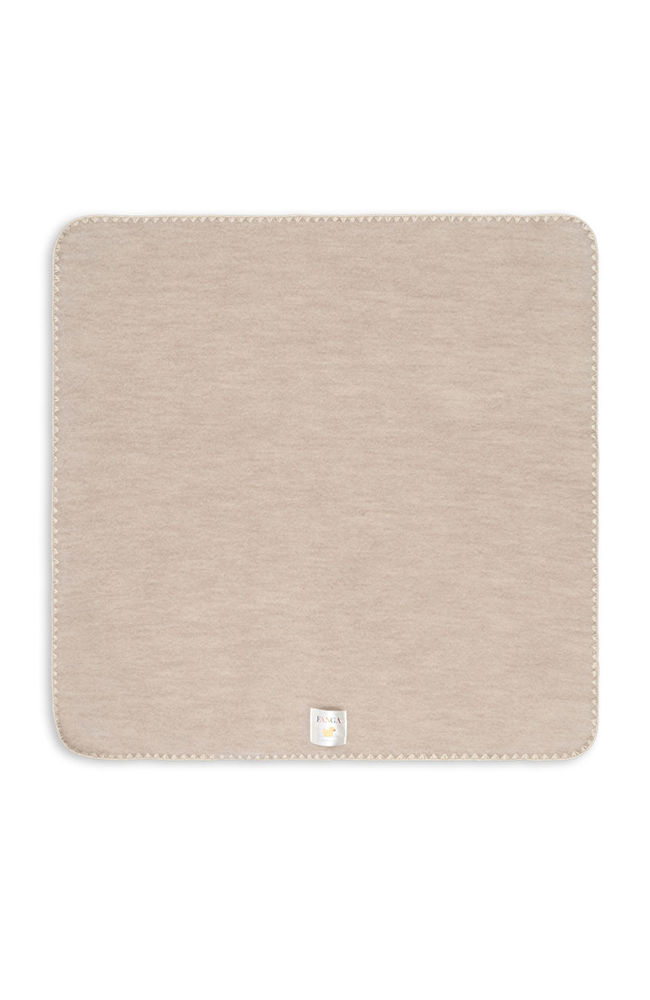 Erba Baby Blanket - Oatmeal Melange Fanga Fontana filt