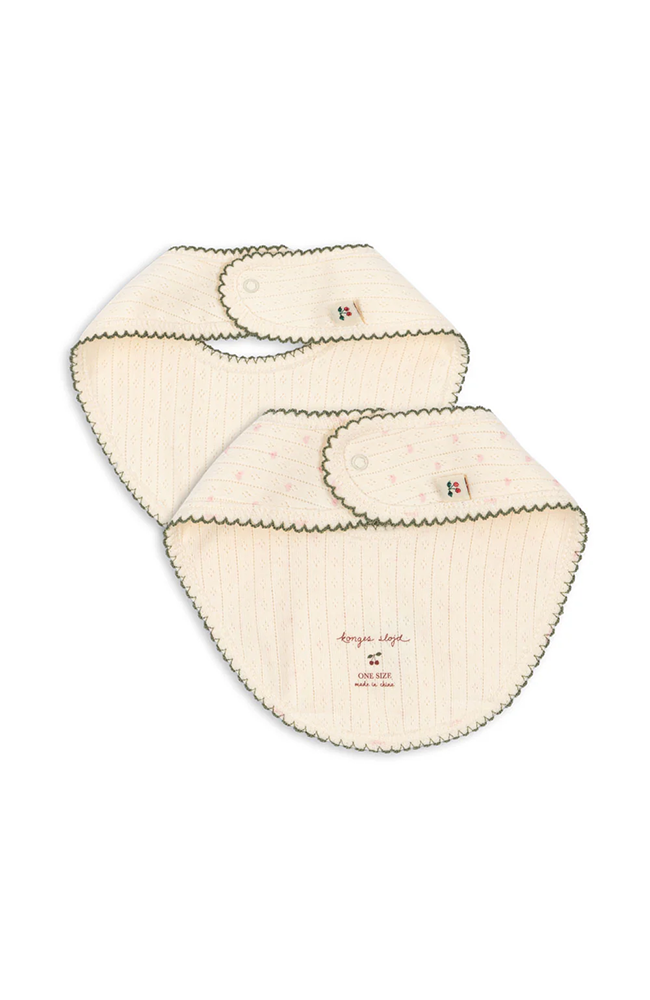 2-pack Dry Bib - Cherry