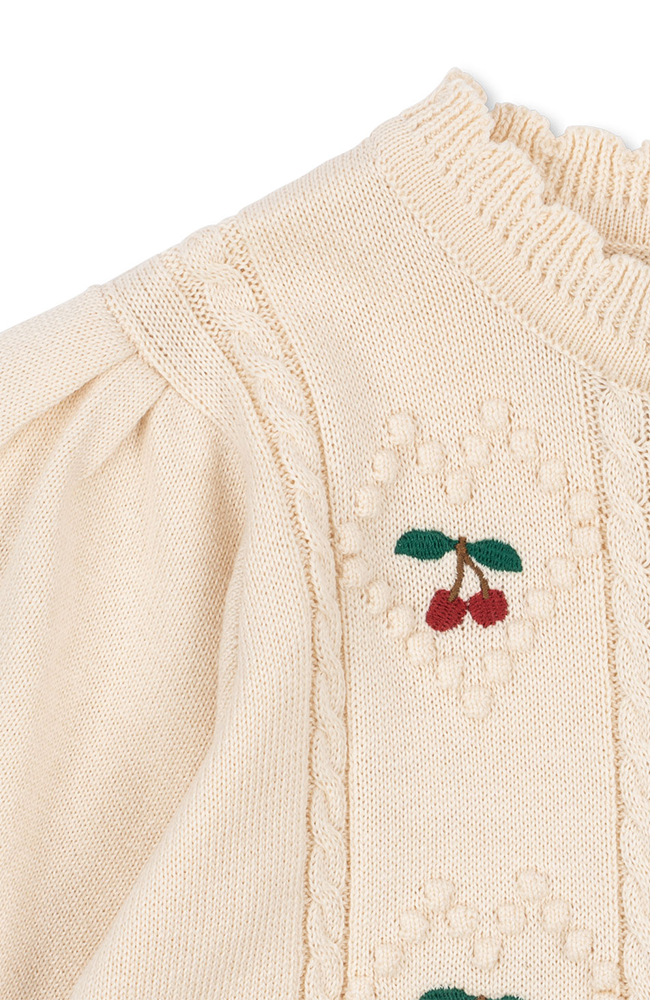 Soleil Cardigan - Pearled Ivory