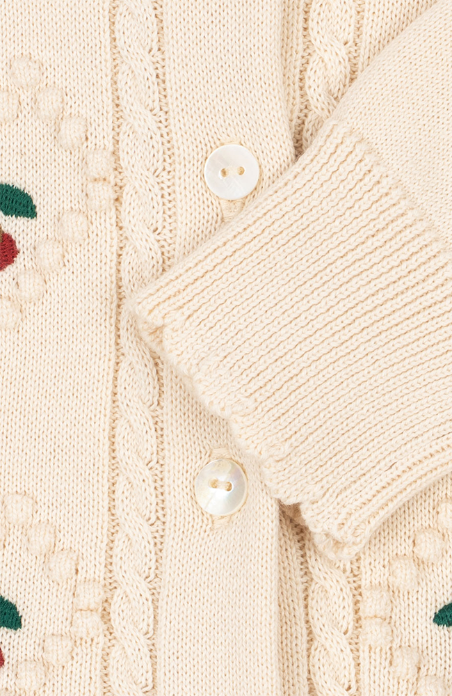 Soleil Cardigan - Pearled Ivory