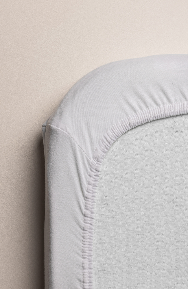 Sebra dra-på-lakan Crib - White