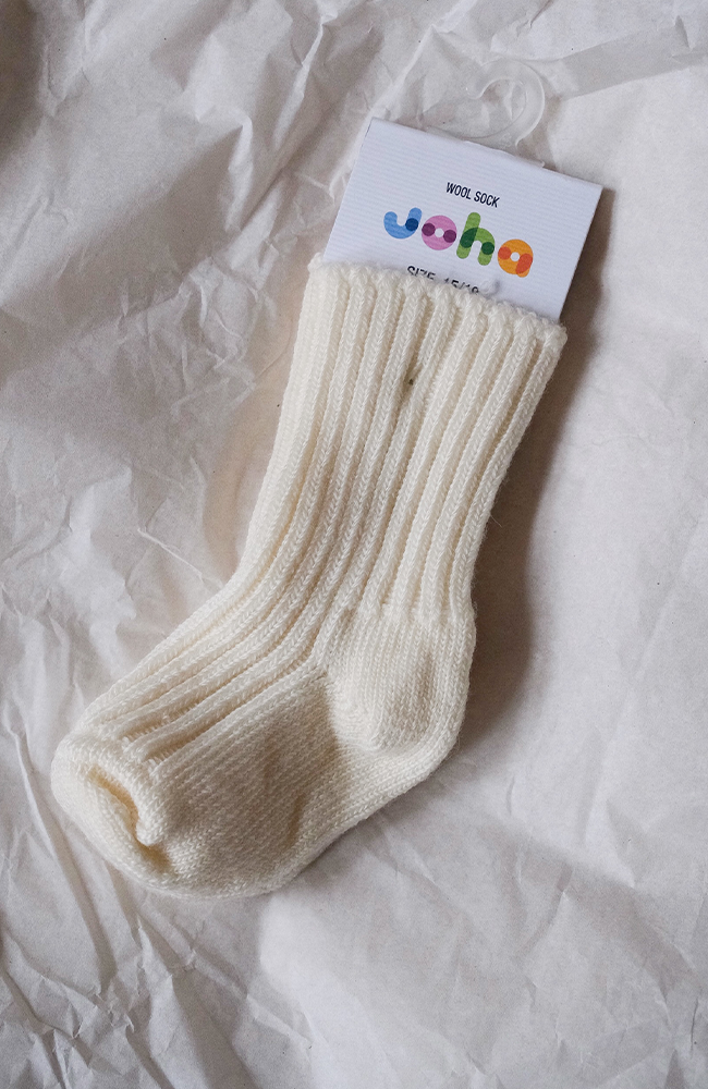Wool Socks - Off White