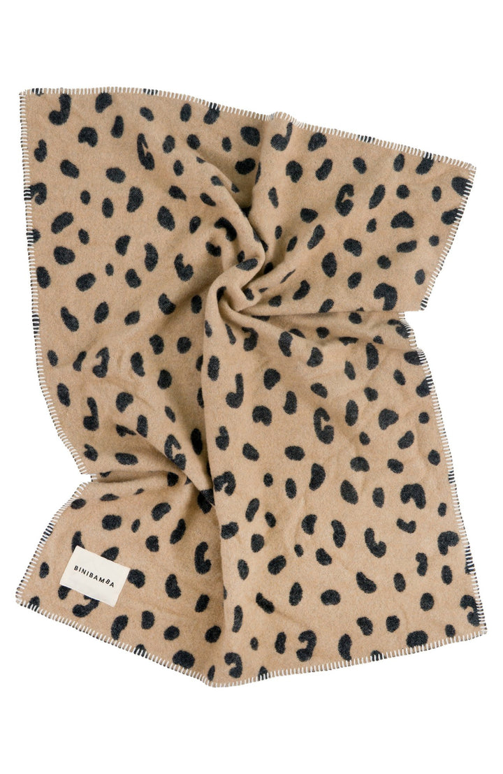 Merino Biniblanket - Leopard
