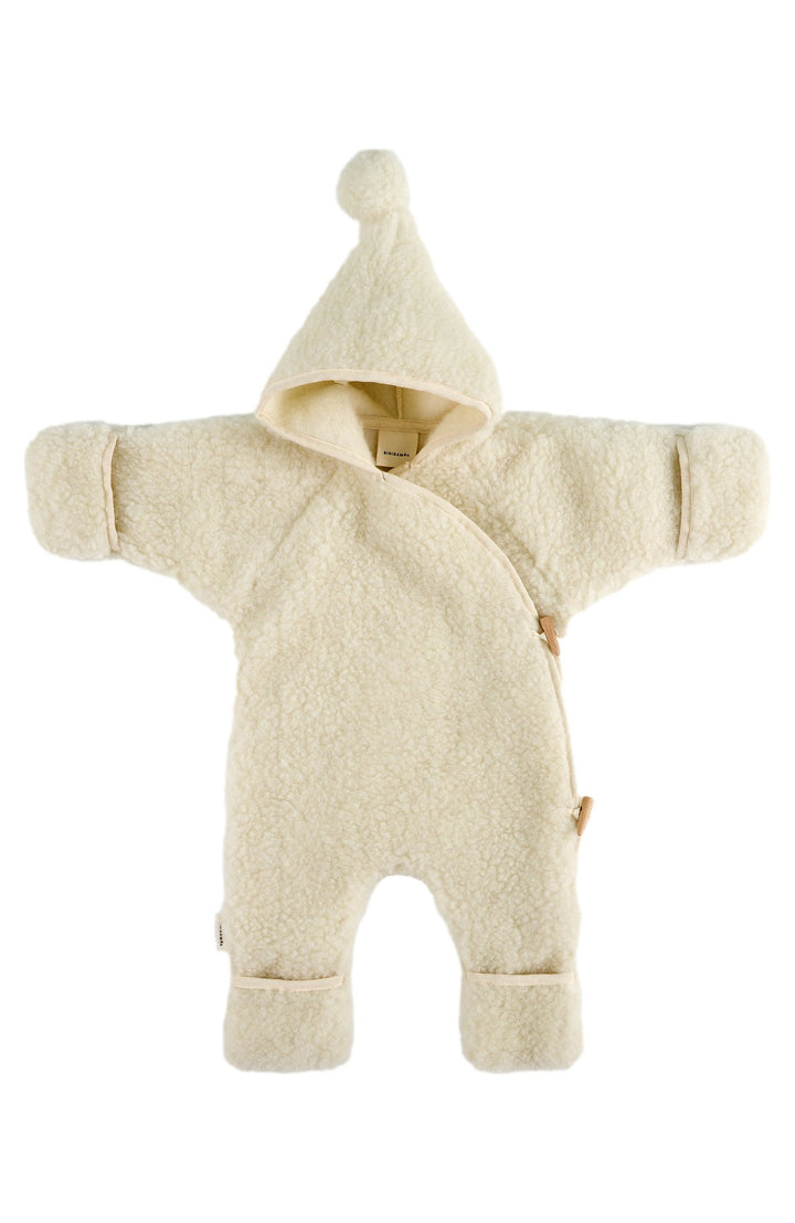 Merino Snugglesuit - Milk