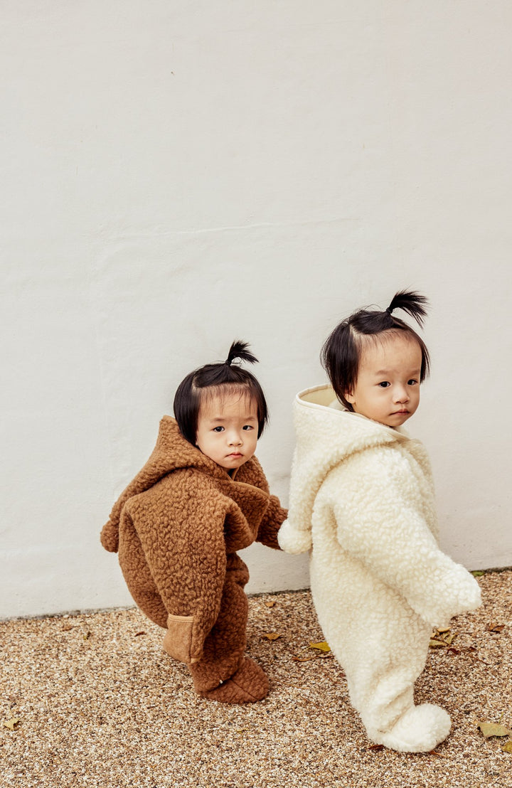 Merino Snugglesuit - Milk
