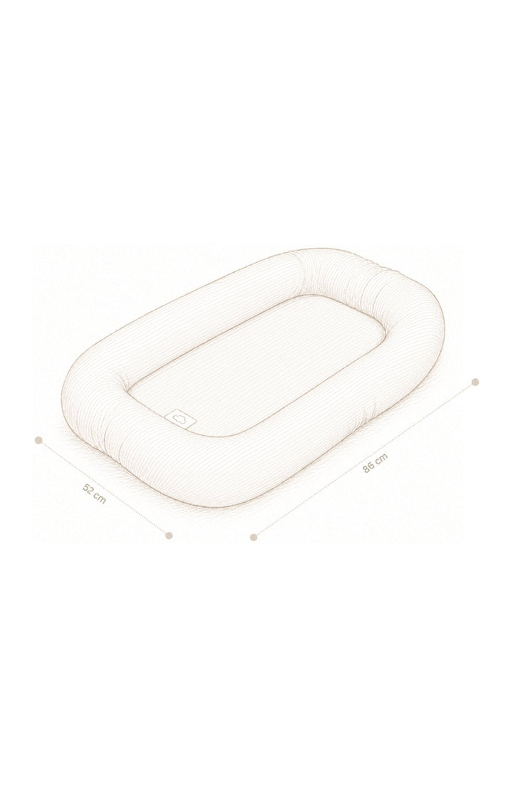Babynest - Classic Stripes Rose - detalj 6