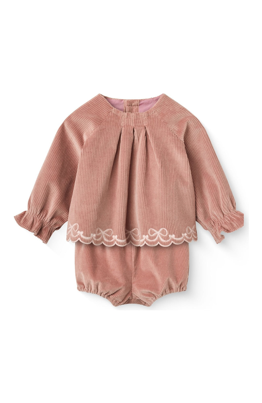 Manchesterset blus & bloomers - Winter Rose