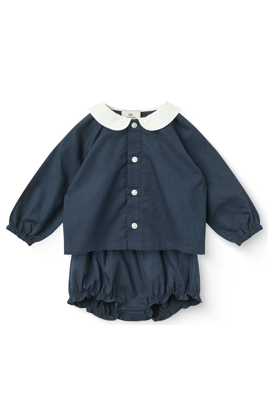 Babyset bloomers & blus - Navy
