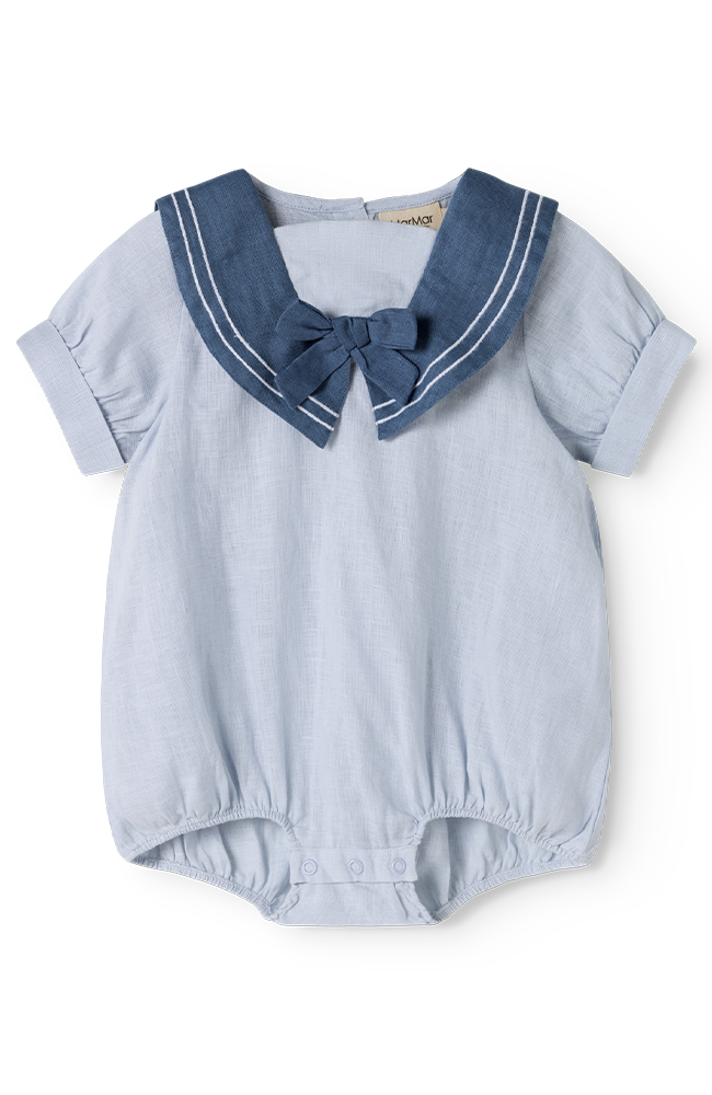 Raki Linen Jumpsuit - Blue Mist