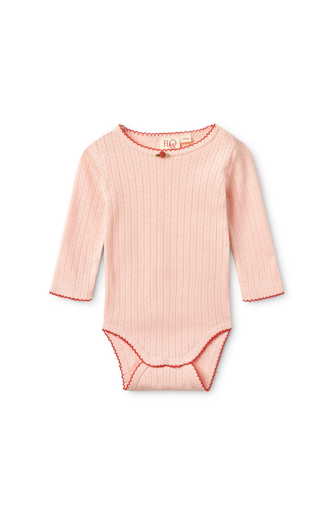 Liva Pointelle Body - Soft Rose