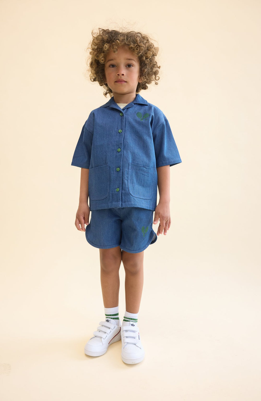 Victor Skjorta - Mid Blue - detalj 1