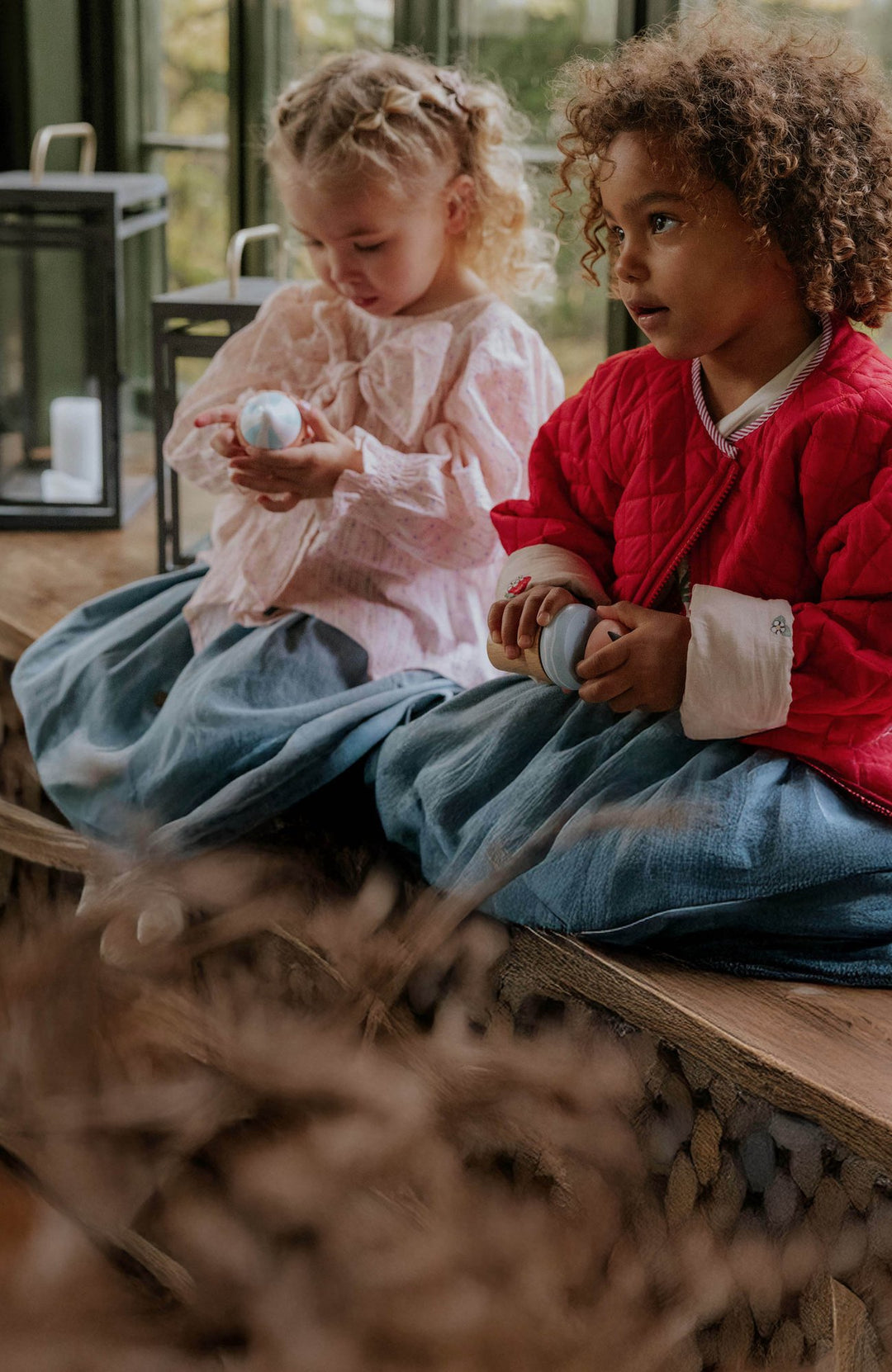 Kota Reversible Strawberry Jacket - Sandshell AOP - detalj 4