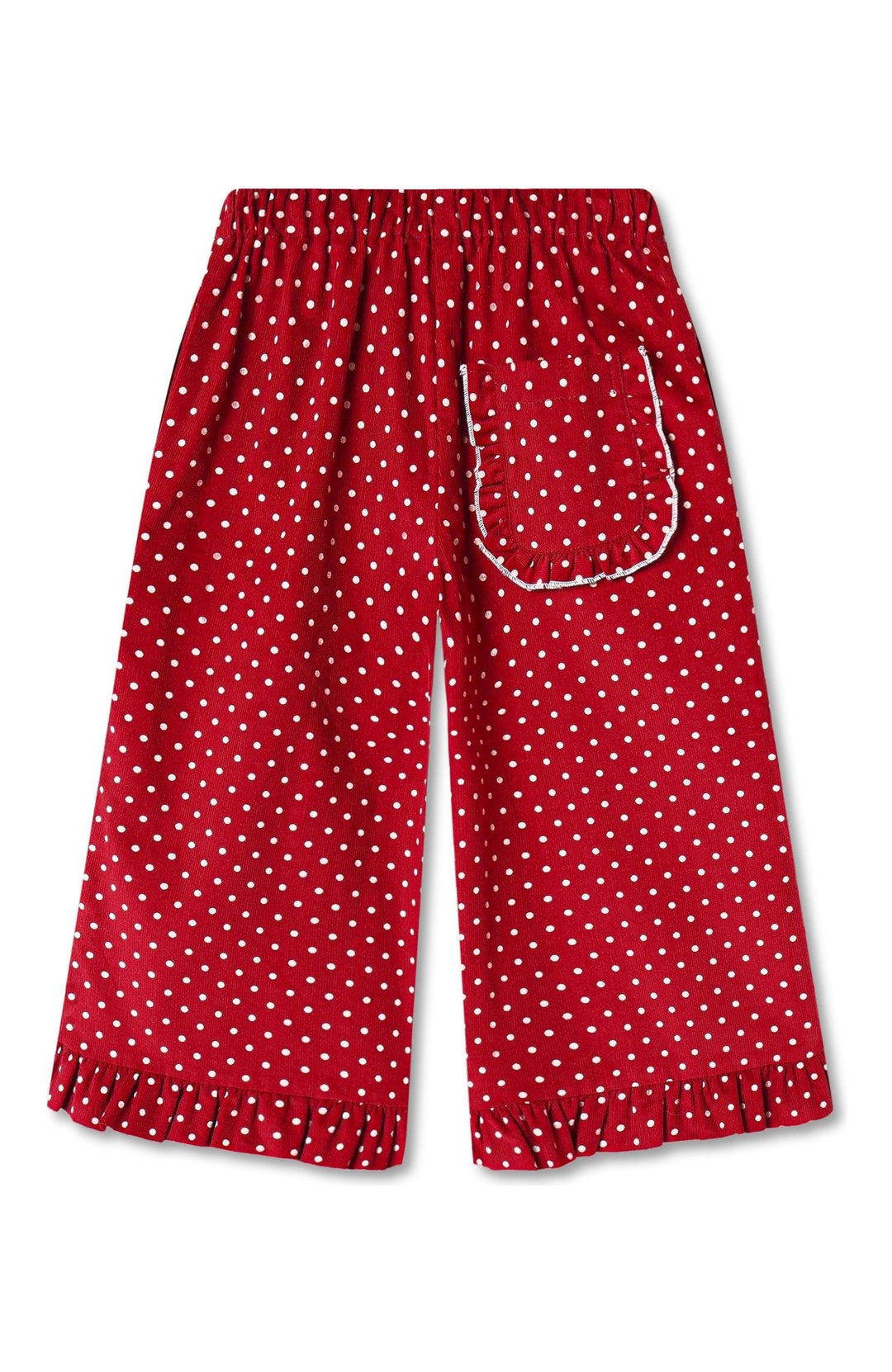 Dolly Dot Volangbyxor - Red Bud Dot - detalj 1