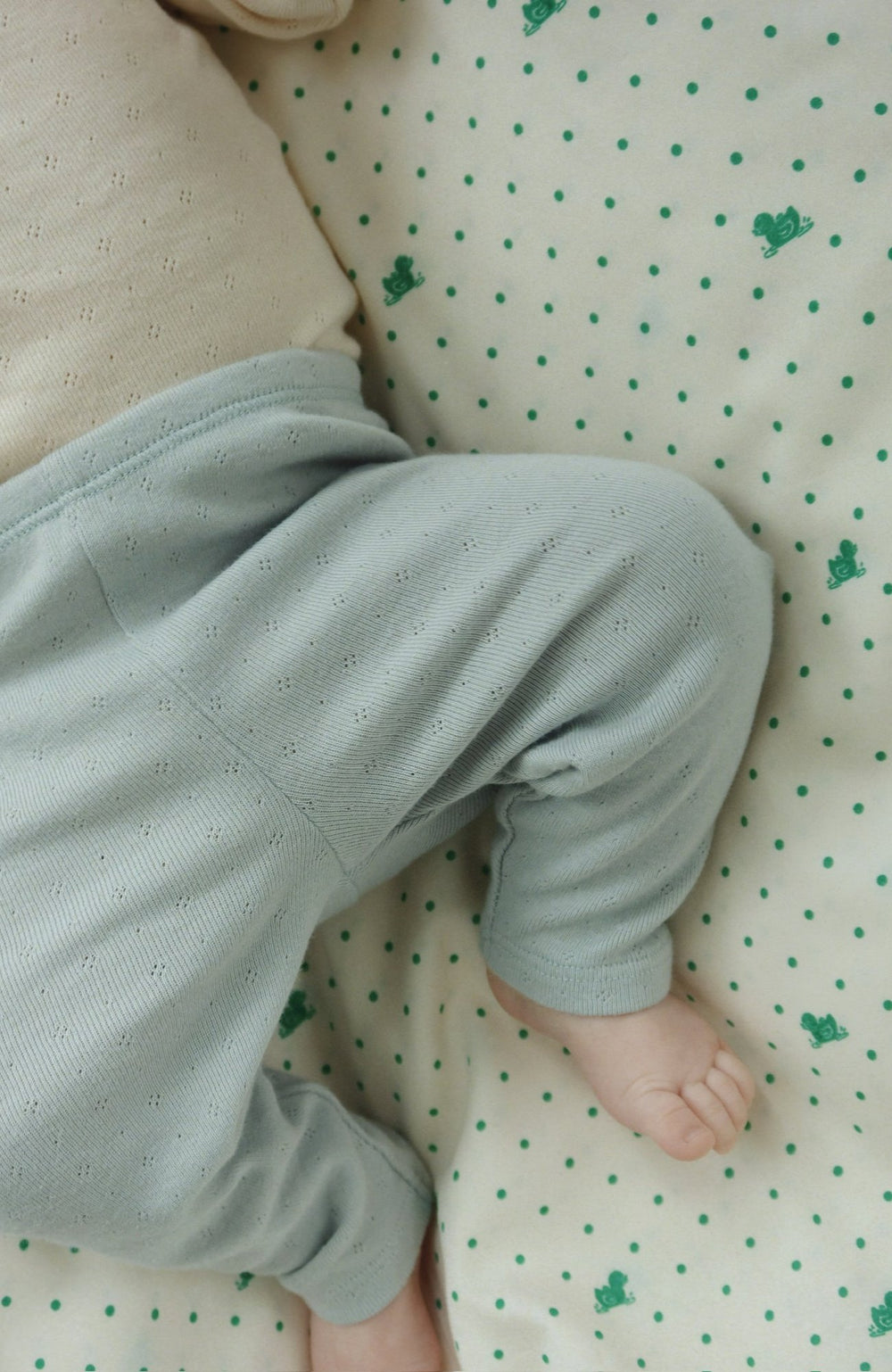 Perla 2-pack Pants - Buttercream/Pearl Blue - 7