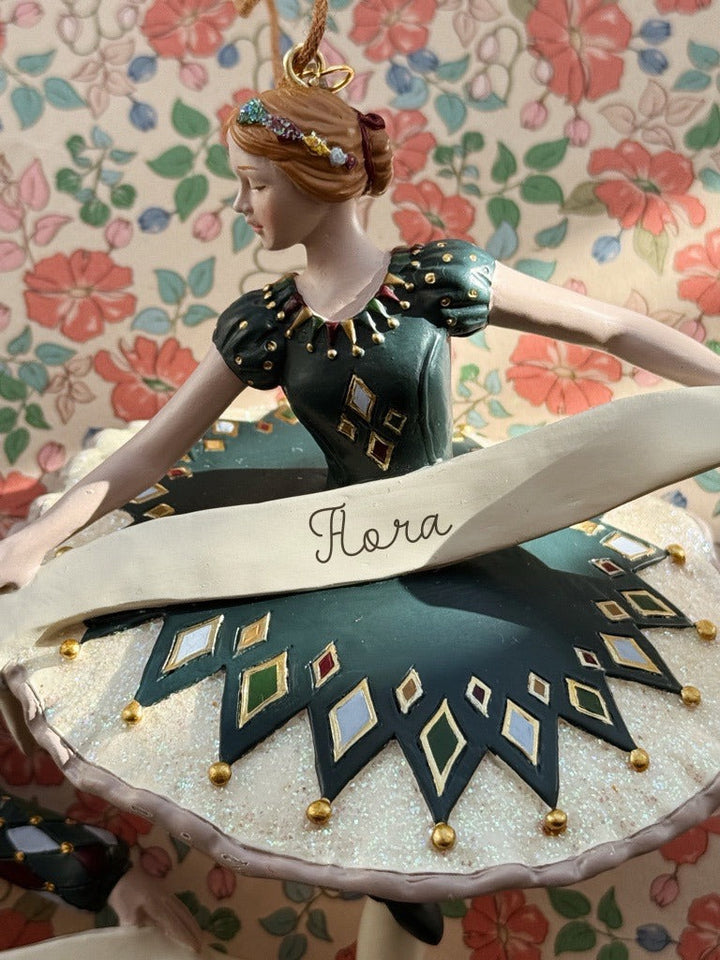 Christmas Ornament - Harlekin Ballerina