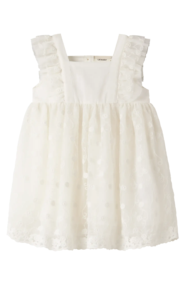 Feya Tulle Dress - Coconut Milk
