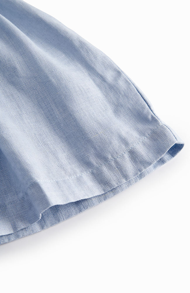 Daki Linen Dress - Blue Mist