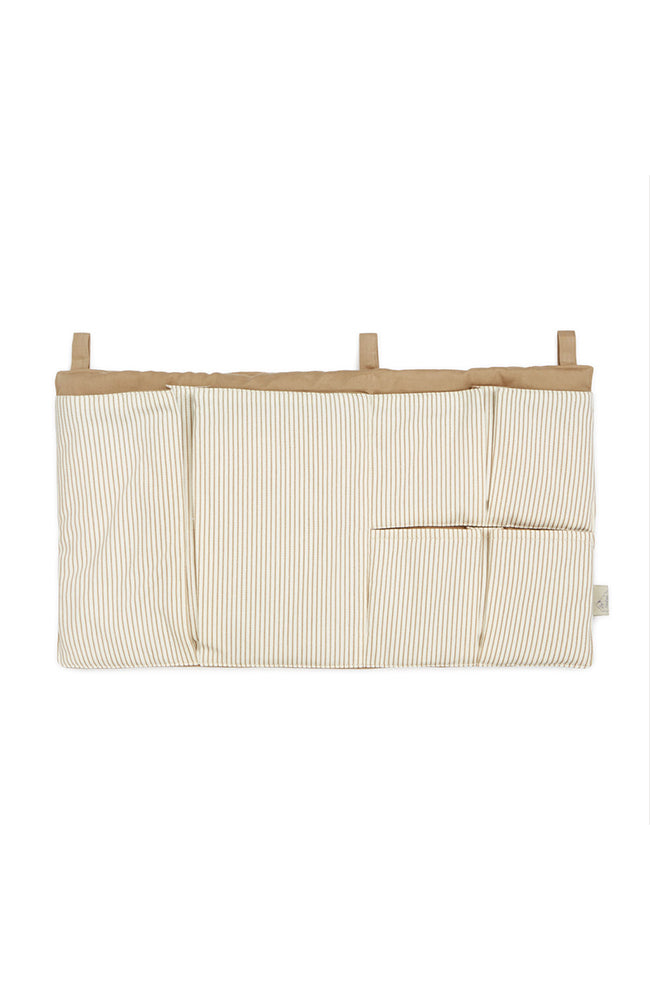 Bed Pocket - Classic Stripes Camel