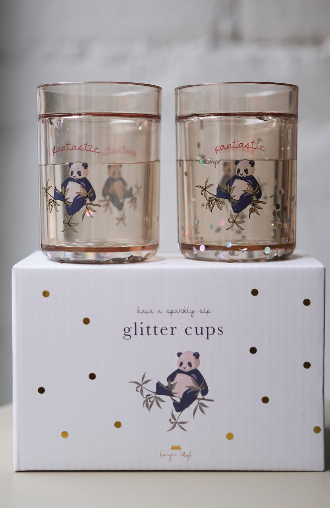 2 Pack Glitter Cups - Pantastic Konges Slöjd Äta & dricka