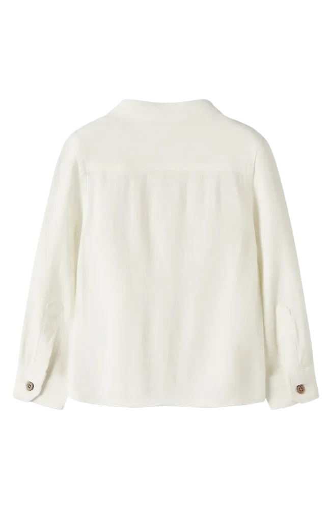 Freddie Loose Shirt - Coconut Milk