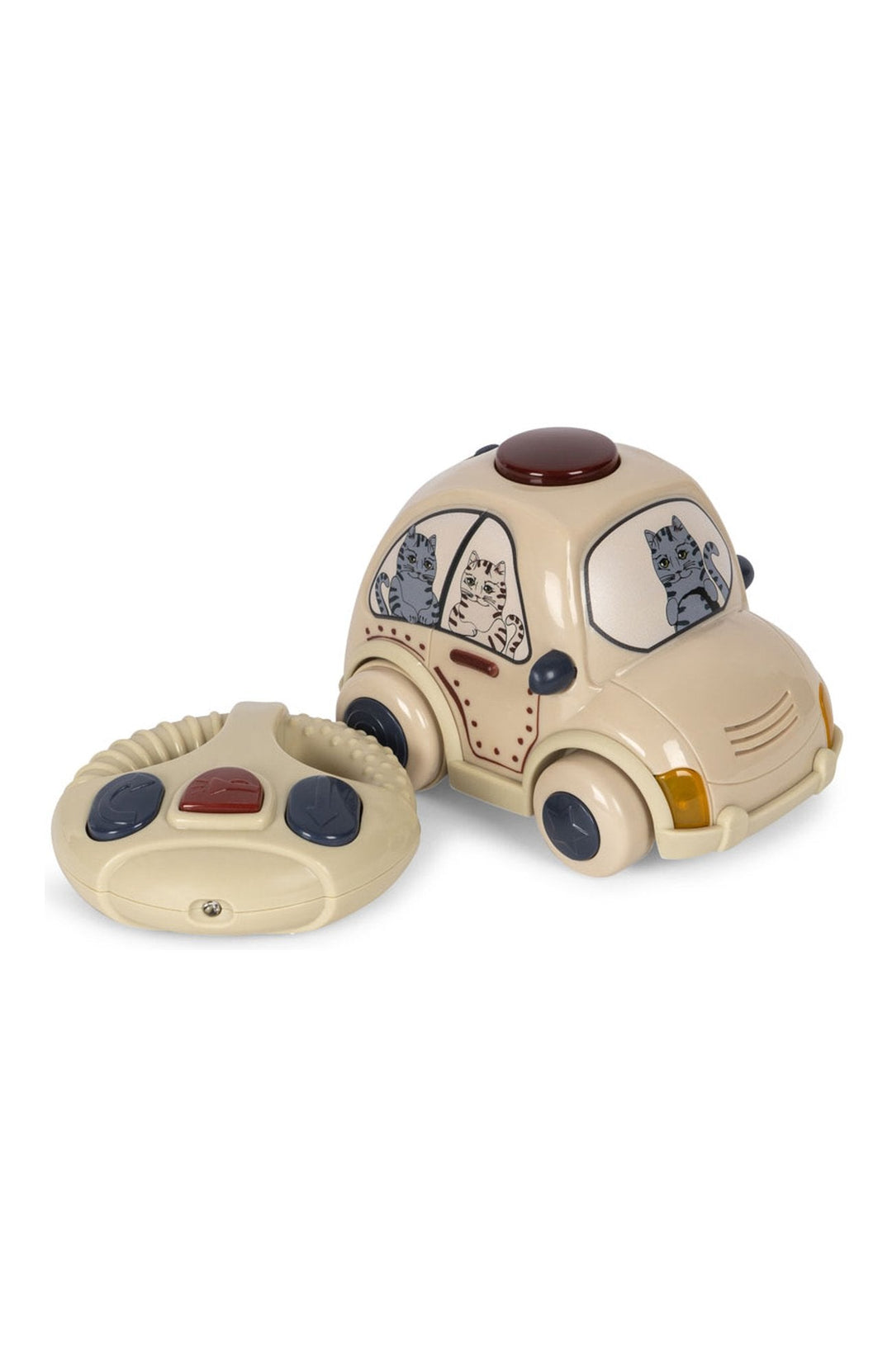 Remote Control Police Car - Beige