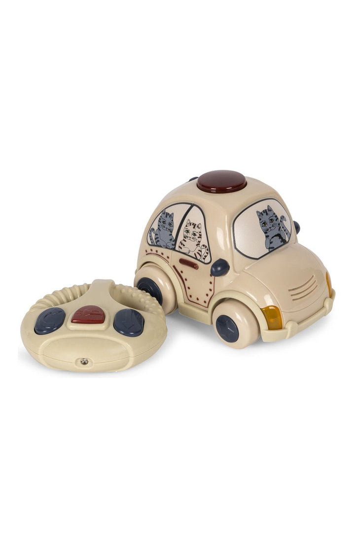 Remote Control Police Car - Beige