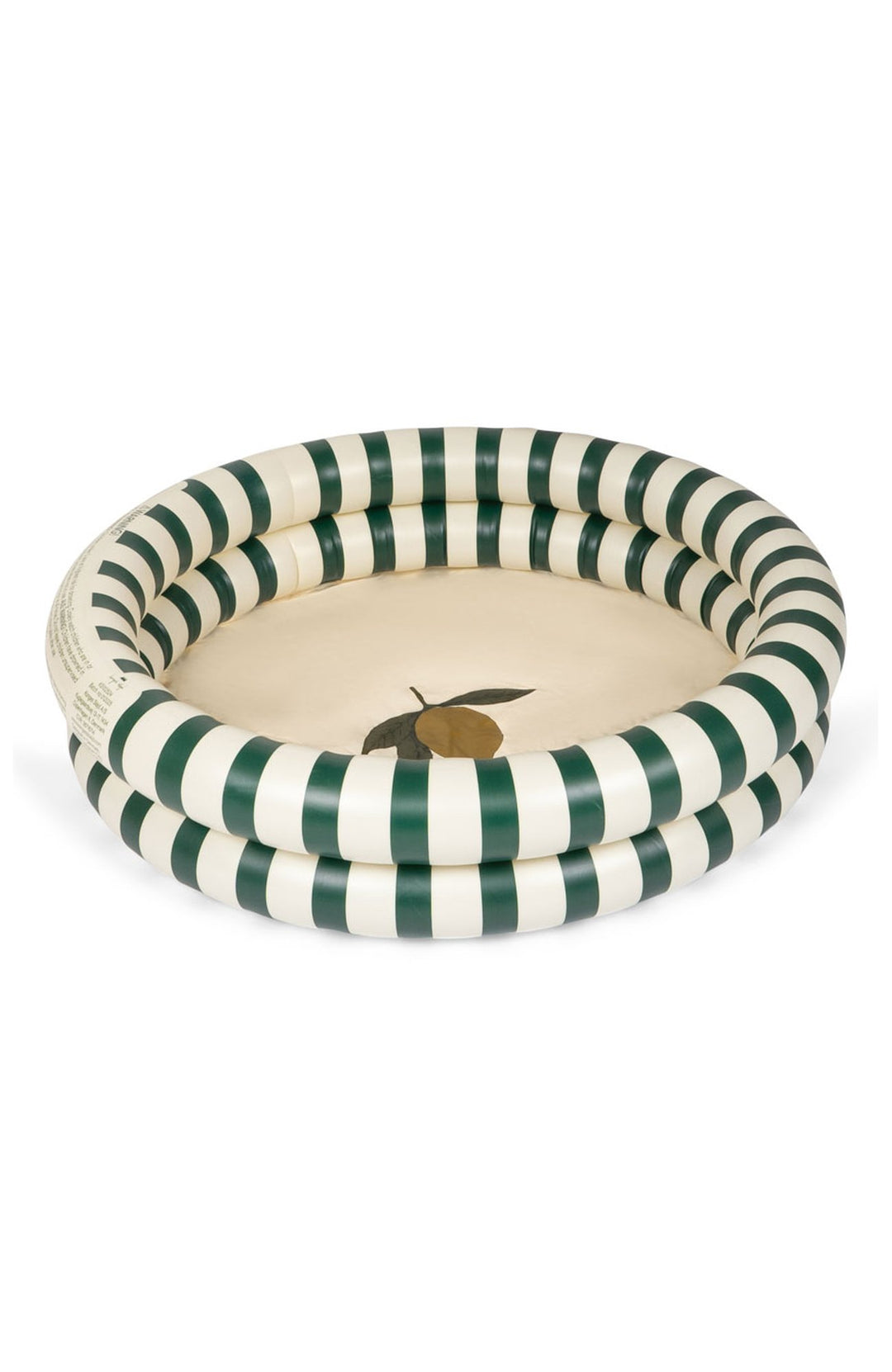 Basic 2 Ring Pool Small - Green Stripe