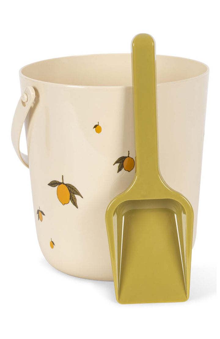 Beach Bucket and Shovel - Lemon Konges Slöjd Beach Toy