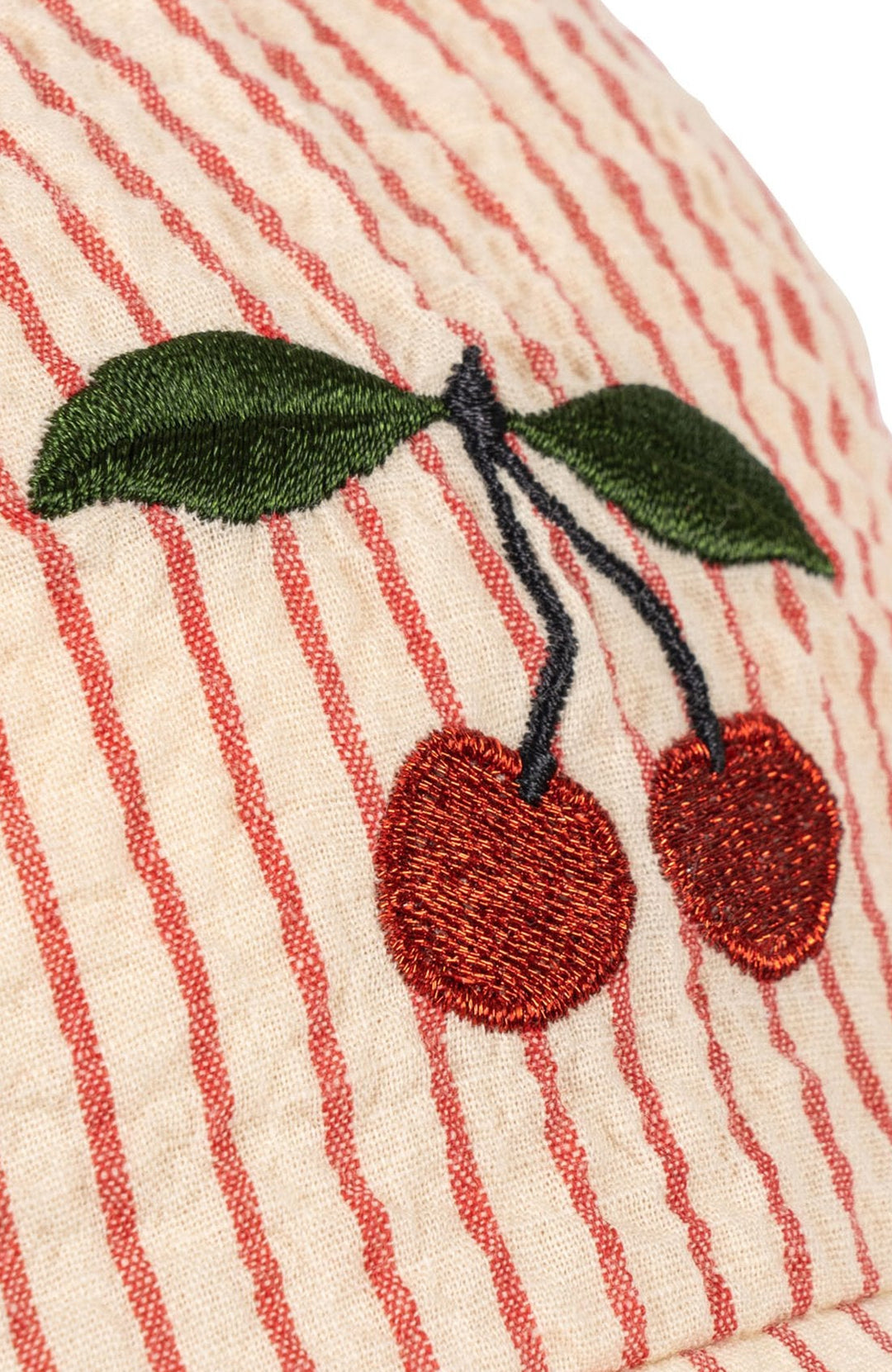 Ellie Bow Cap - Amour Stripe Konges Slöjd keps