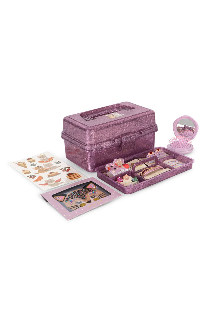 Glam Me Up Suitcase - Amour Pink Konges Slöjd Leksak