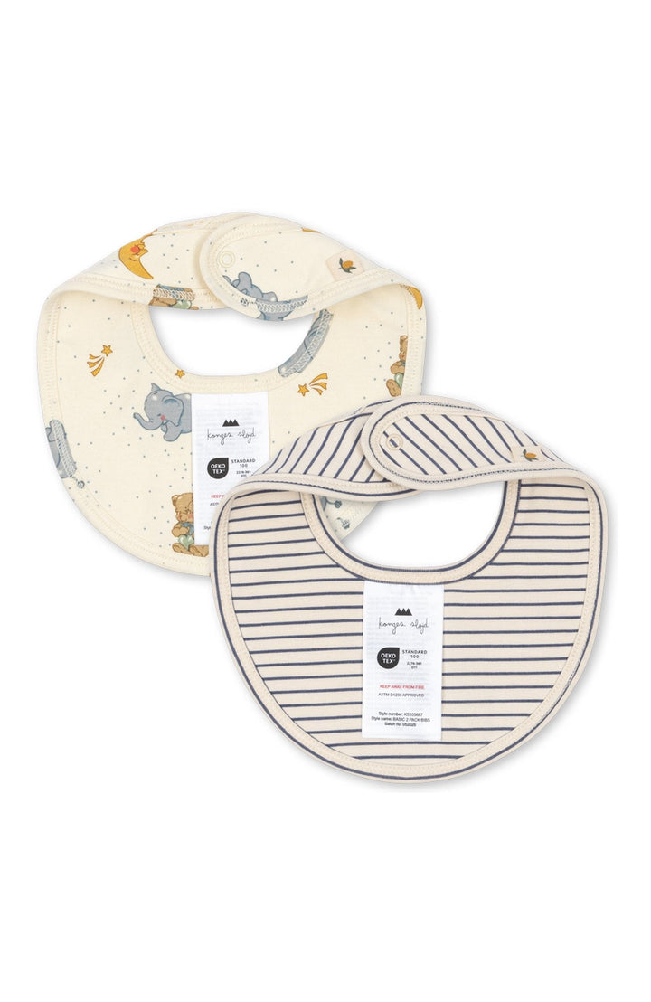 Basic 2 Pack Bibs - Stripe Como – detalj 1