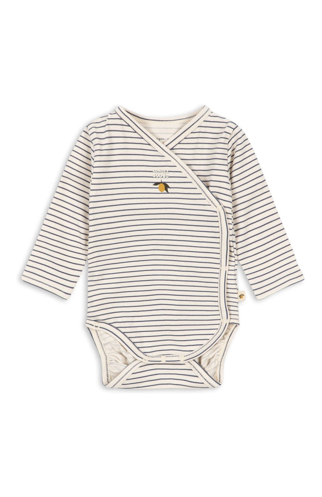 Basic LS Newborn Body - Stripe Como Konges Slöjd Body