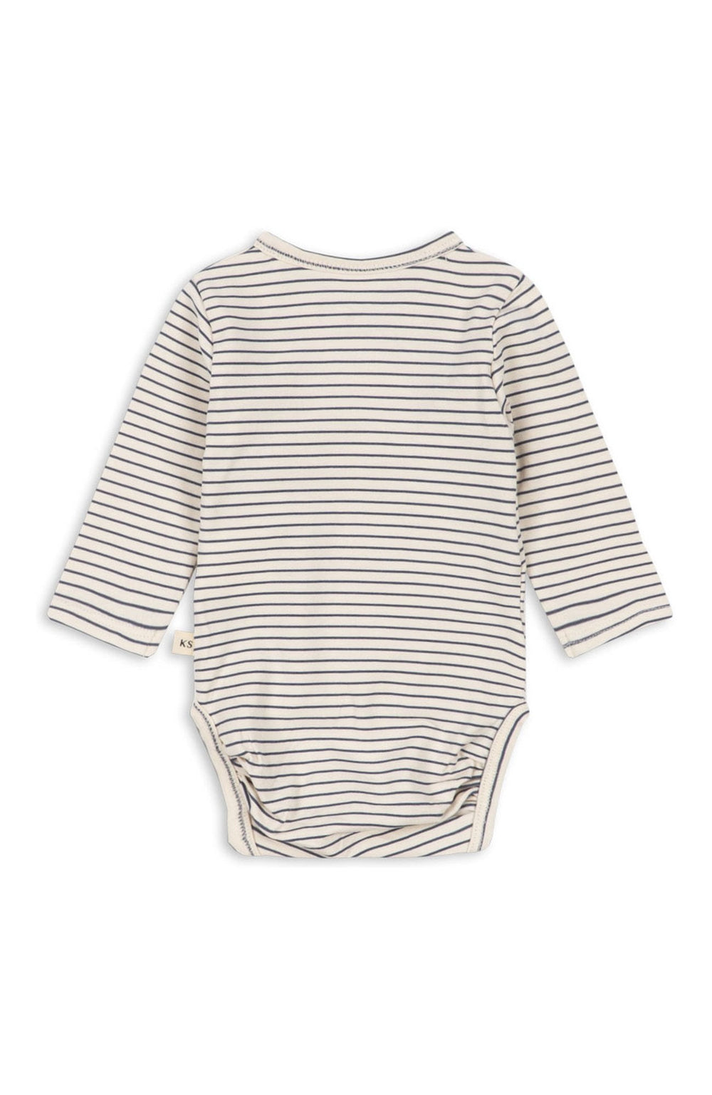 Basic LS Newborn Body - Stripe Como Konges Slöjd Body
