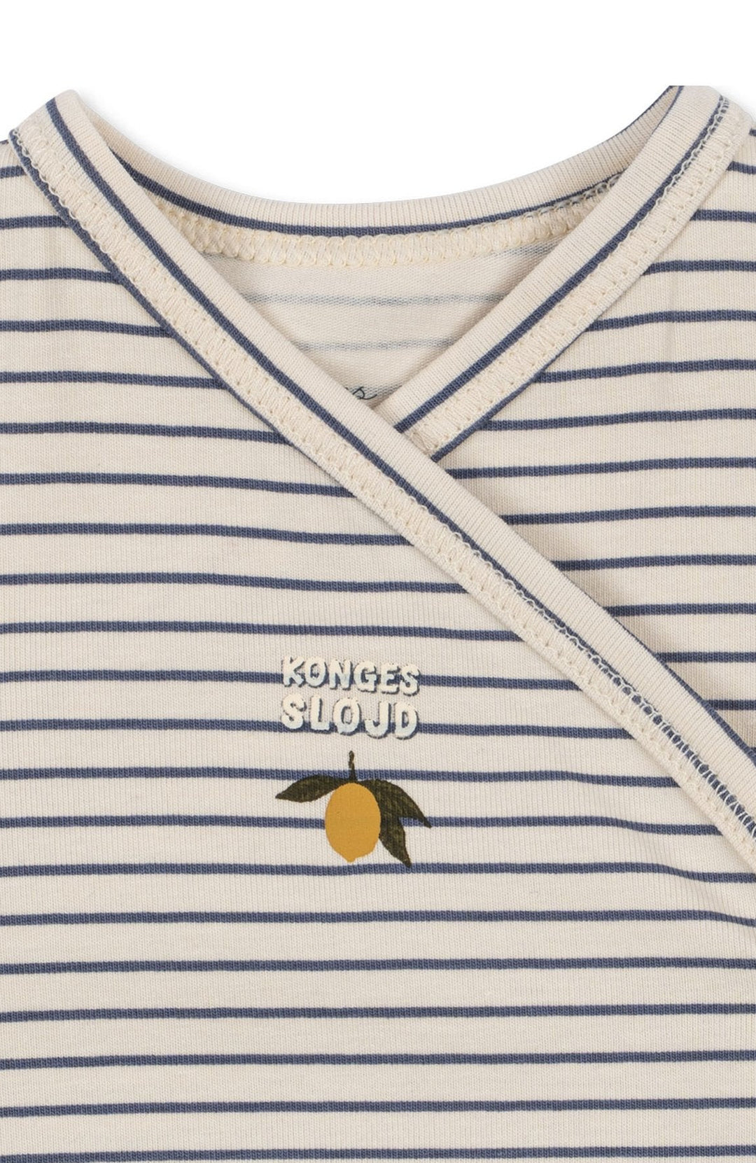 Basic LS Newborn Body - Stripe Como Konges Slöjd Body