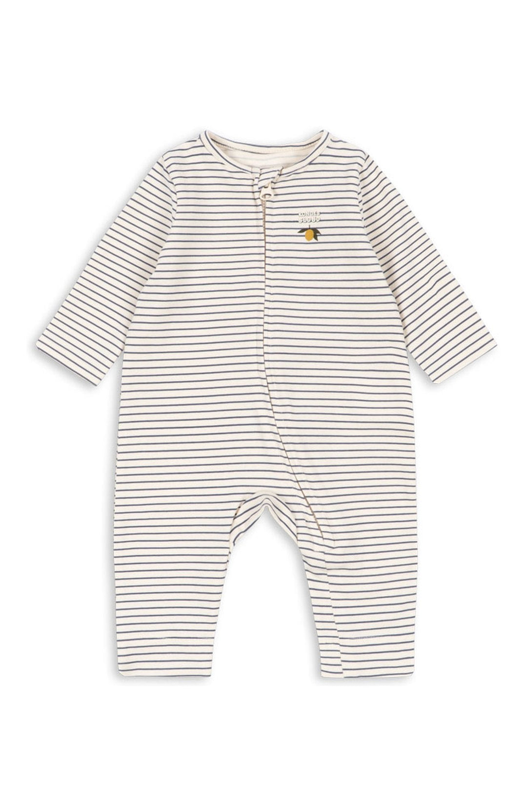 Basic Zip Onesie - Stripe Como