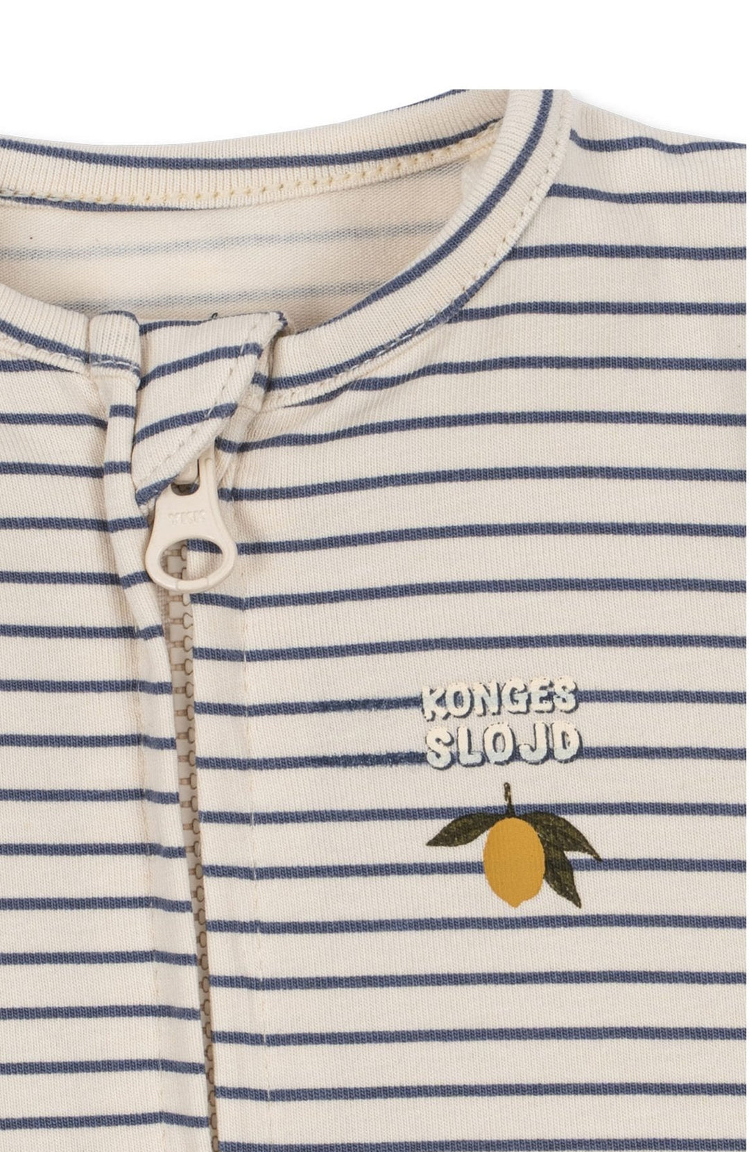Basic Zip Onesie - Stripe Como – detalj 2