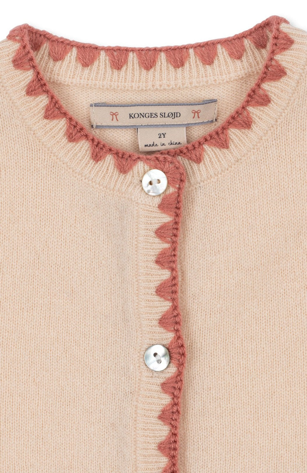 Collette Cardigan - Rosey – detalj 2