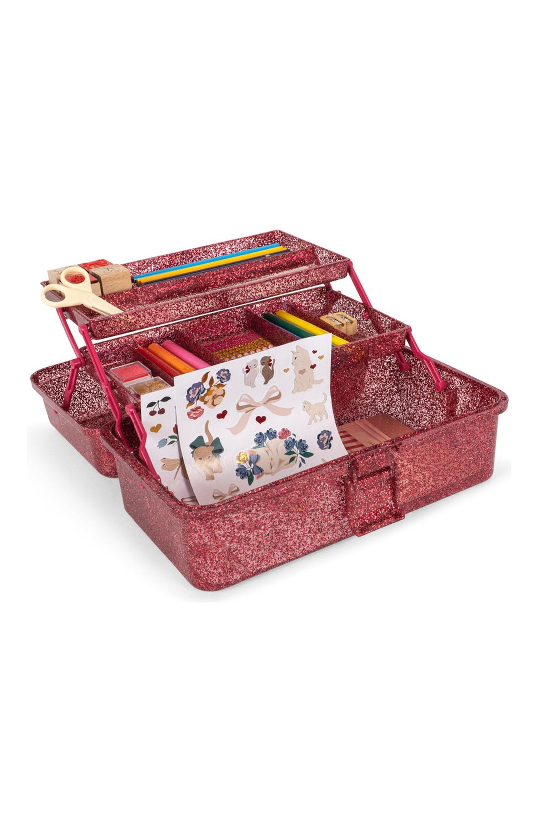 Creative Art Caddy - Glitter Rose