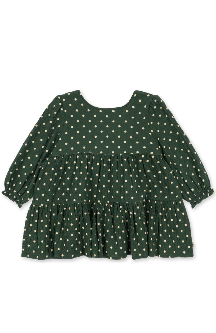 Elin LS Bow Dress - Dot Marseille