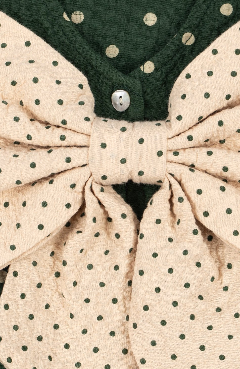 Elin LS Bow Dress - Dot Marseille