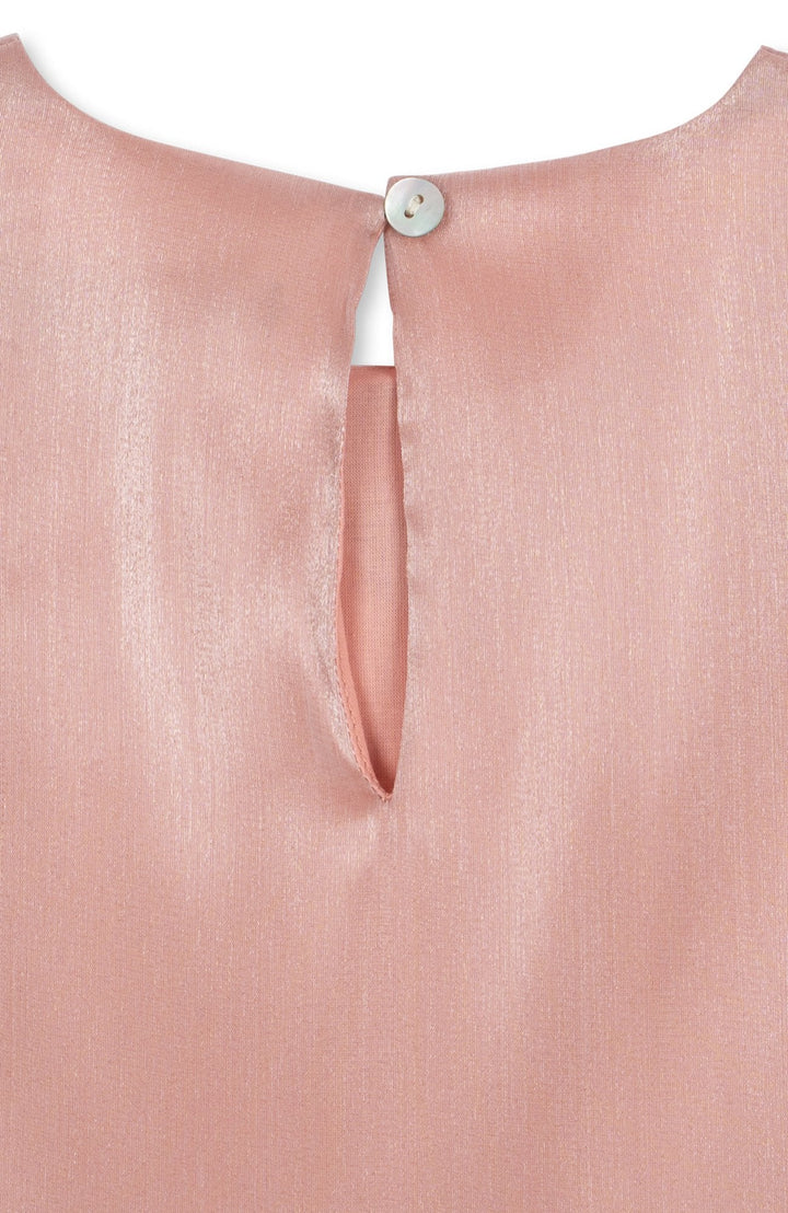 Fia Dress - Silver Pink – detalj 2