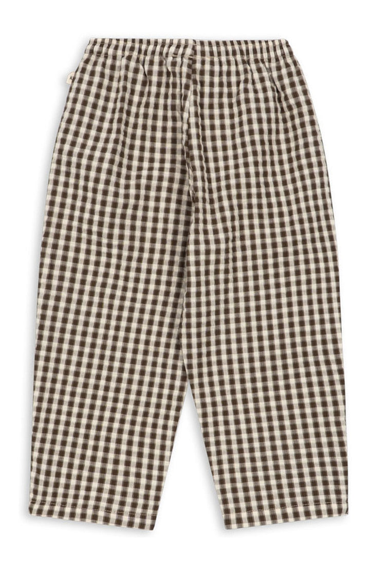 Kim Pants - Choco Check Konges Slöjd Byxor