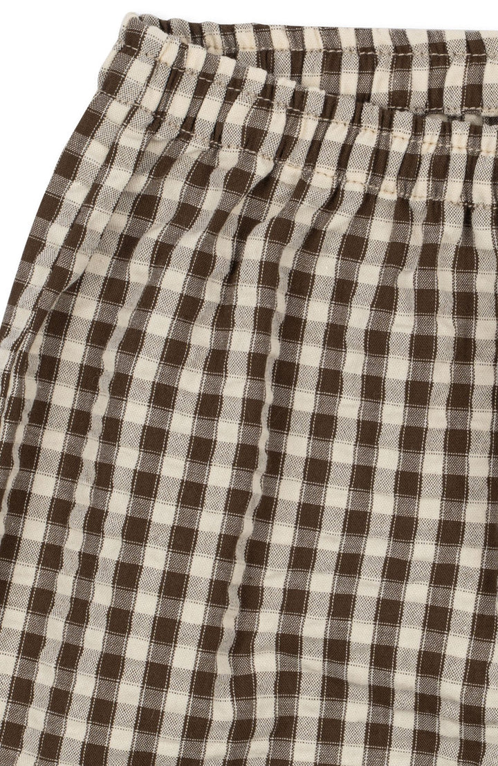 Kim Pants - Choco Check Konges Slöjd Byxor
