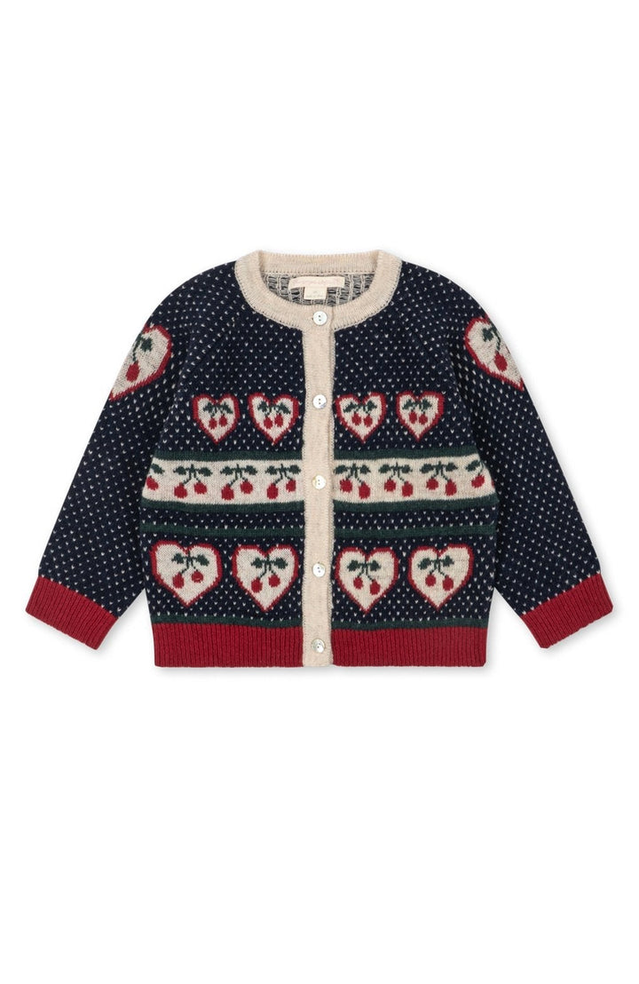 Belou Cardigan - Cherry