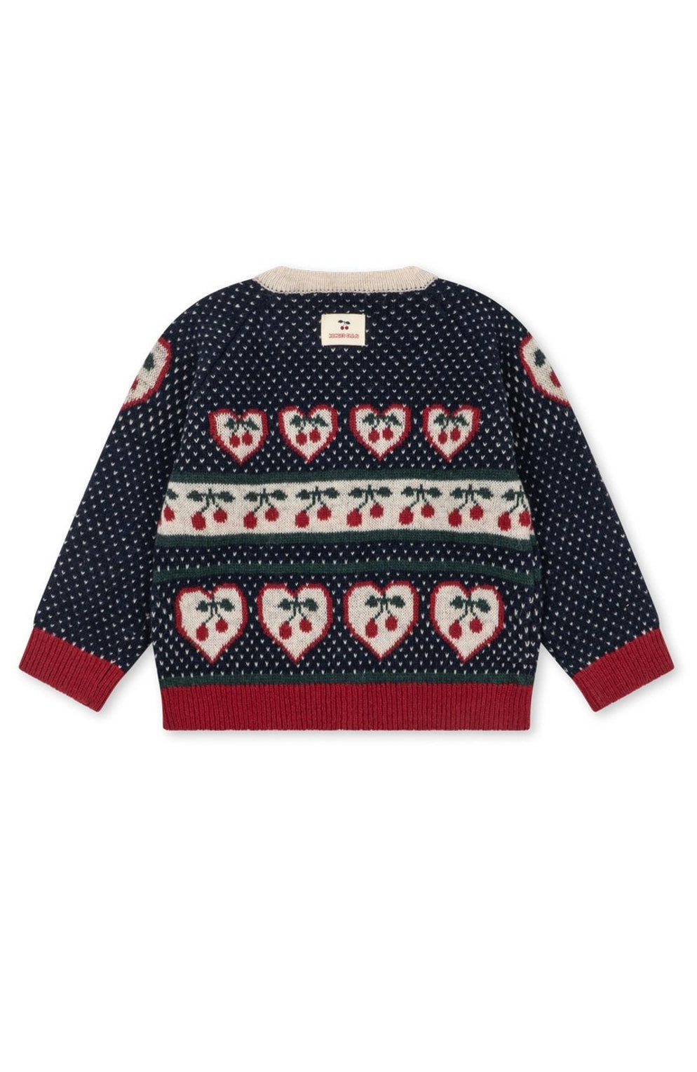 Belou Cardigan - Cherry