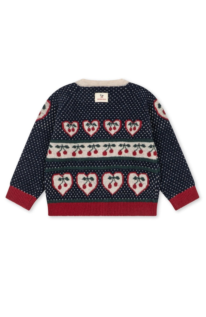 Belou Cardigan - Cherry