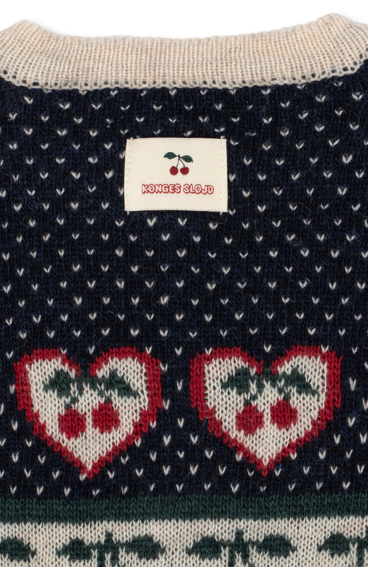 Belou Cardigan - Cherry