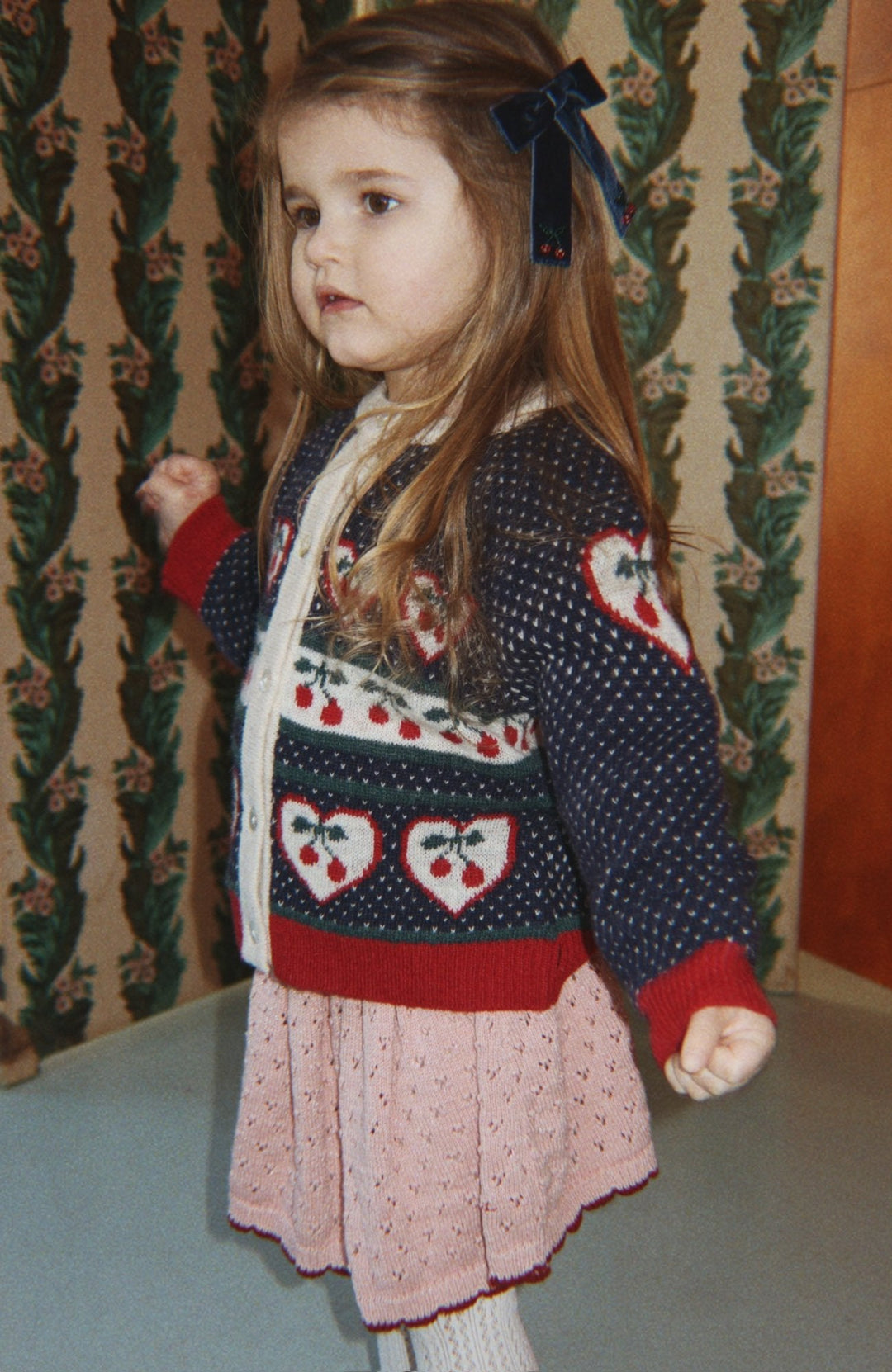 Belou Cardigan - Cherry