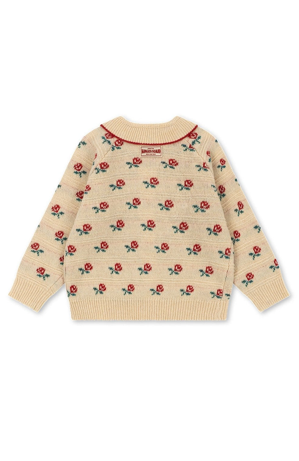 Belou Collar Cardigan - Rose