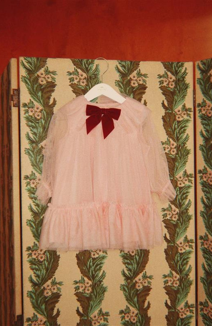 Bow Dress - Creole Pink